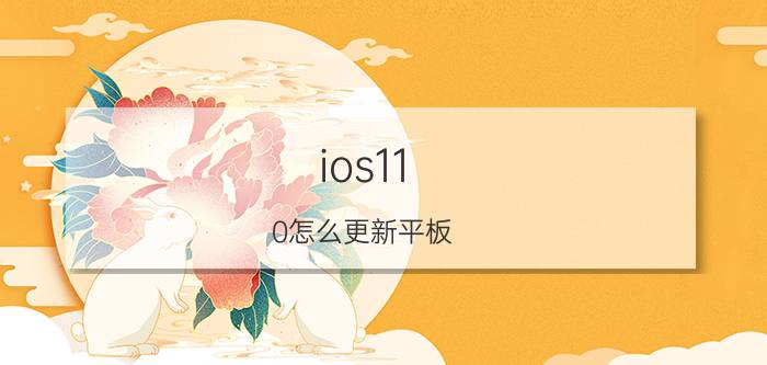 ios11.0怎么更新平板 如何在ipad上运行windows11？